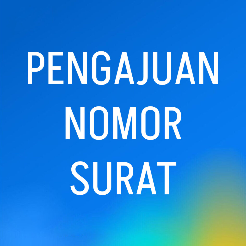 Pengajuan Nomor Surat Jurusan Fisika